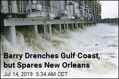 Barry Drenches Gulf Coast, but Spares New Orleans