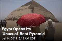 Egypt Open Its &#39;Unusual&#39; Bent Pyramid