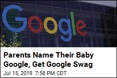 Baby Named Google Gets Google Goodie Bag