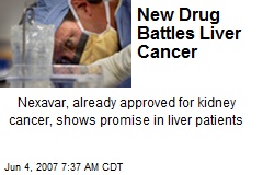 New Drug Battles Liver Cancer