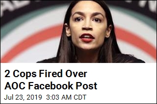2 Cops Fired Over AOC Facebook Post
