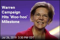 Warren Campaign Reaches 1M Donations