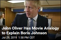 John Oliver Has British Analogy to Explain Boris Johnson