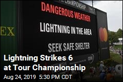 Lightning Injures 6 at Tour Championship