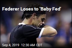 Federer Loses to &#39;Baby Fed&#39;