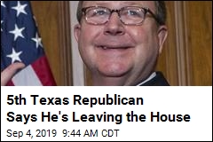 5th Texas GOP Congressman Set to Retire in 2020