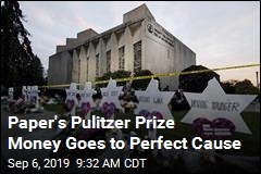 Paper&#39;s Pulitzer Prize Money Goes to Perfect Cause