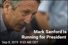 Mark Sanford Is Running for President