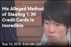 He Allegedly Stole 1.3K Credit Cards Using His Memory