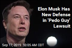 Elon Musk Has New Defense in &#39;Pedo Guy&#39; Lawsuit