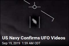 US Navy Confirms UFO Videos