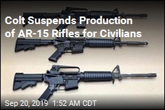 Colt Suspends Production of AR-15 Rifles for Civilians