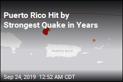 6.0 Quake Hits Puerto Rico