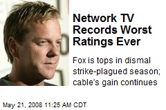 Network TV Records Worst Ratings Ever