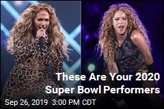 Here Are Your 2020 Super Bowl Performers