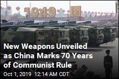 New Weapons Unveiled as China Marks 70 Years of Communist Rule