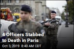 4 Officers Stabbed to Death in Paris