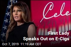 First Lady Speaks Out on E-Cigs