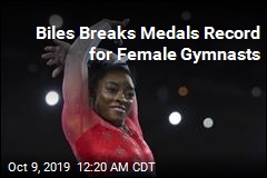 Simone Biles Is Now Most Decorated Female Gymnast Ever