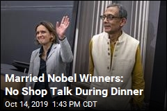 Married Nobel Duo: Our Kids Don&#39;t Let Us Talk Shop