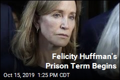 Felicity Huffman Reports to Prison