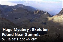 Skeleton Near Summit May Have Been There Decades