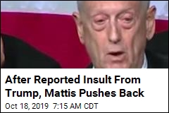 Mattis Roasts Trump: &#39;I&#39;m the Meryl Streep of Generals&#39;