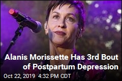 Alanis Morissette Has 3rd Bout of Postpartum Depression