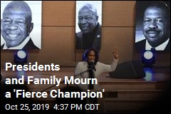 Presidents and Family Mourn a &#39;Fierce Champion&#39;