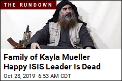 Family of Kayla Mueller Happy ISIS Leader Is Dead