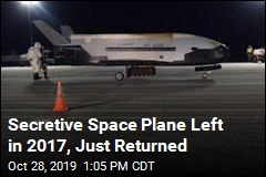Space Plane Back on Earth After a Record 2 Years