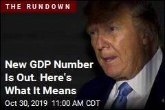 New GDP Number Is One Trump Once Assailed