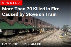 Dozens Killed in Fire on Pakistan Train