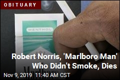 Robert Norris, &#39;Marlboro Man&#39; Who Didn&#39;t Smoke, Dies