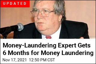 Expert on Dirty Money Charged With Ironic Crime