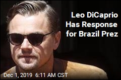 Leo DiCaprio Has Response for Brazil&#39;s Bolsonaro