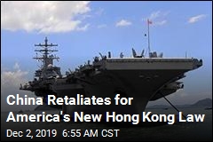 China Retaliates for New US Hong Kong Law