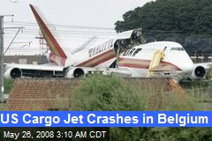 US Cargo Jet Crashes in Belgium