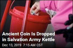 Gold Coins Found in Salvation Army Kettles in 3 States