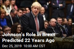 Johnson&#39;s Role in Brexit Predicted 22 Years Ago