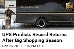 UPS Predicts Record Returns After Big Shopping Season