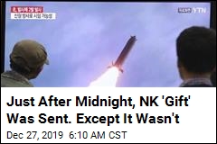 Just After Midnight, a NK &#39;Gift&#39; Was Sent. Except It Wasn&#39;t