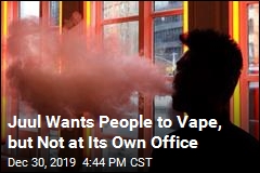 Juul Trying to Curb Vaping, at Least at Its Own Office