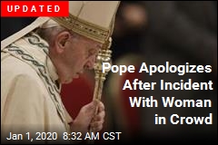 Pope Shows a Little Anger Over Aggressive Admirer