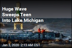 Wave Sweeps Away Teen Seeing Lake Michigan for First Time