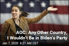 AOC Not Thrilled Being in Same Party as Joe Biden