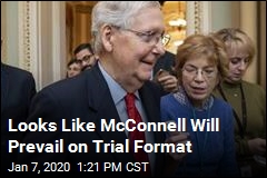 McConnell: I&#39;ve Got Votes to Do Trial My Way