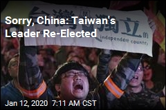 Taiwan&#39;s Leader Re-Elected in Setback to China