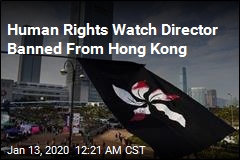 Human Rights Watch Chief Barred From Hong Kong