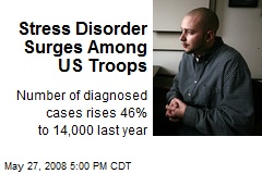 Stress Disorder Surges Among US Troops